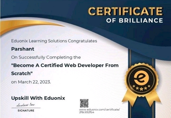 Certificate 2